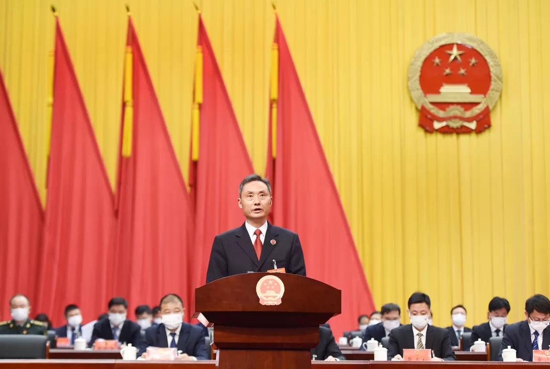 周海波检察长在金湖县第十五届人民代表大会第一次会议上作检察工作